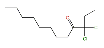 3,3-Dichlorododecan-4-one