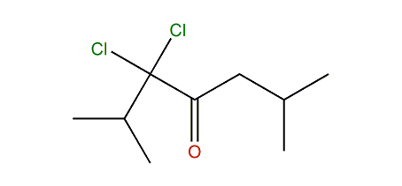 3,3-Dichloro-2,6-dimethylheptan-4-one