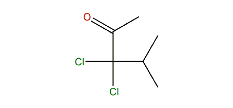 3,3-Dichloro-4-methylpentan-2-one