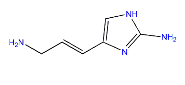 3-Amino-1-(2-aminoimidazolyl)-1-propene