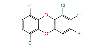 3-Bromo-1,2,6,9-tetrachlorodibenzo-p-dioxin