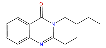 3-Butyl-2-ethyl-4-quinazolone