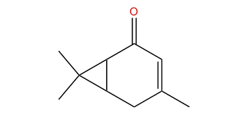 4,7,7-Trimethylbicyclo[4.1.0]hept-3-en-2-one