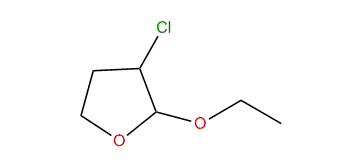 3-Chloro-2-ethoxy-tetrahydrofuran