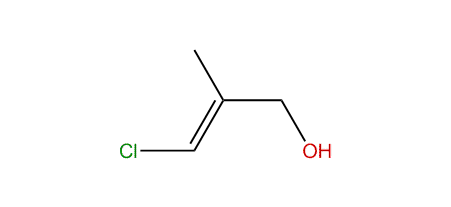 (E)-3-Chloro-2-methyl-2-propen-1-ol