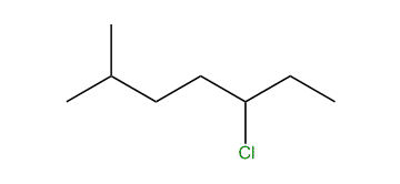 3-Chloro-6-methylheptane