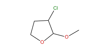 3-Chloro-tetrahydro-2-methoxyfuran