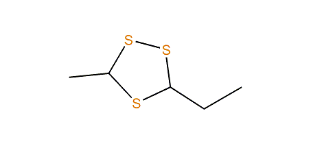 3-Ethyl-5-methyl-1,2,4-trithiolane