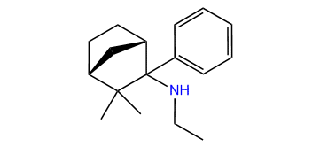 3-Ehylamino-3-phenylnorcamphane