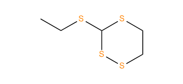 3-(Ethylthio)-1,2,4-trithiane