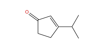 3-(1-Methylethyl)-2-cyclopenten-1-one