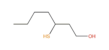 3-Mercaptoheptan-1-ol