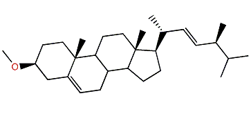 3-Methoxyergosta-5,22-diene