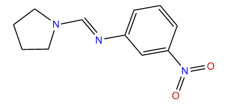 3-Nitro-N-(1-pyrrolidinylmethylene)-aniline