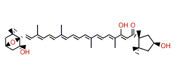 (3S,3'S,5R,5'R,6R)-3,6-Epoxy-5,6-dihydro-3',5,8'-trihydroxy-beta,kappa-caroten-6'-one