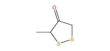 3-Methyl-1,2-dithiolan-4-one