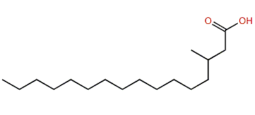 3-Methylhexadecanoic acid