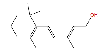 3-Methyl-5 (2,6,6-trimethyl-1-cyclohexen-1-yl)-2,4-pentadien-1-ol