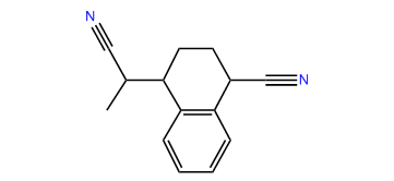 4-(1-Cyanoethyl)-1,2,3,4-tetrahydro-1-naphthalenecarbonitrile