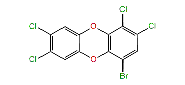 4-Bromo-1,2,7,8-tetrachlorodibenzo-p-dioxin