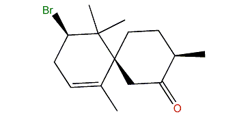 4-Bromo-a-chamigren-8-one