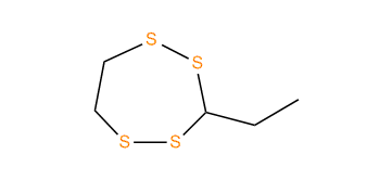 4-Ethyl-2,3,5,6-tetrathiaheptane