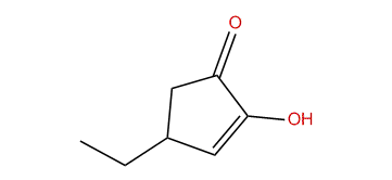 4-Ethyl-2-hydroxy-2-cyclopenten-1-one