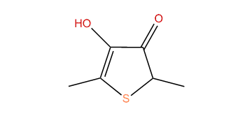 4-Hydroxy-2,5-dimethyl-3(2H)-thiophenone