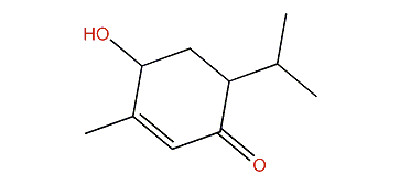 4-Hydroxy-6-isopropyl-3-methyl-2-cyclohexen-1-one