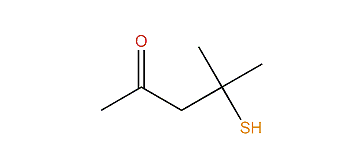 4-Mercapto-4-methylpentan-2-one