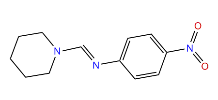 4-Nitro-N-(1-piperidinylmethylene)-aniline