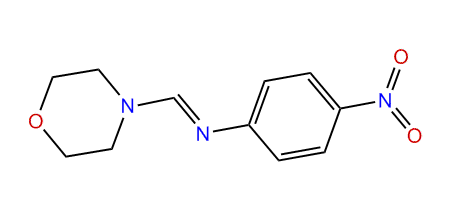 4-Nitro-N-(morpholinomethylene)-aniline