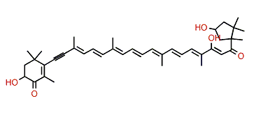 7,8-Didehydro-3,3',8'-trihydroxy-beta,kappa-carotene-4,6'-dione