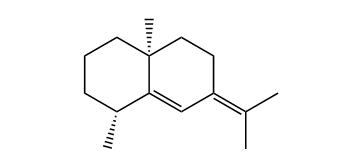 (4S,10S)-Eudesma-5,7(11)-diene