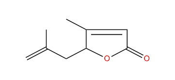 4-Methyl-5-(2-methyl-2-propenyl)-furan-2(5H)-one