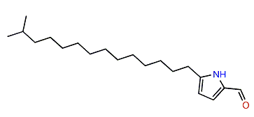 5-(13-Methyltetradecyl)-1H-pyrrole-2-carboxaldehyde