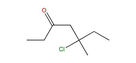 5-Chloro-5-methylheptan-3-one