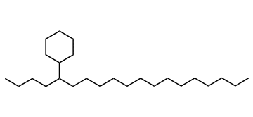 5-Cyclohexylnonadecane