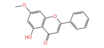 5-Hydroxy-7-methoxy-2-phenyl-4H-chromen-4-one