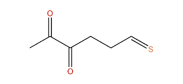 5-Thiomethylpentane-2,3-dione