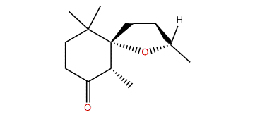 (5S,6R,9R)-4,5-Dihydro-4-oxotheaspirane