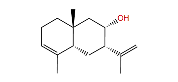 (5S,7S,8S,10S)-8a-Hydroxyeudesma-3,11-diene