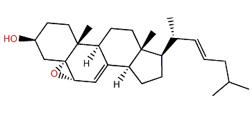 5a,6a-Epoxycholesta-7,22-dien-3b-ol