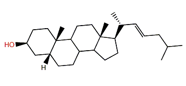 5b-Cholest-22-en-3b-ol