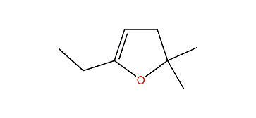 5,5-Dimethyl-2-ethyl-4,5-dihydrofuran