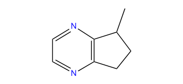 6,7-Dihydro-5-methyl-5H-cyclopentapyrazine