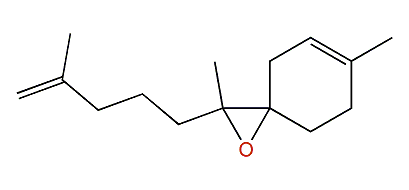 2,6-Dimethyl-2-(4-methylpent-4-enyl)-1-oxaspiro[2.5]oct-5-ene