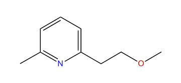 6-(2-Methoxyethyl)-2-picoline