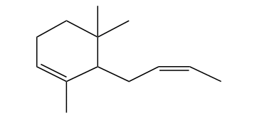 (E)-6-(2-Butenyl)-1,5,5-trimethyl-1-cyclohexene