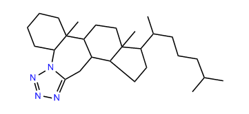 6-Aza-beta-homo-5alpha-cholestano[6,7-d]tetrazole